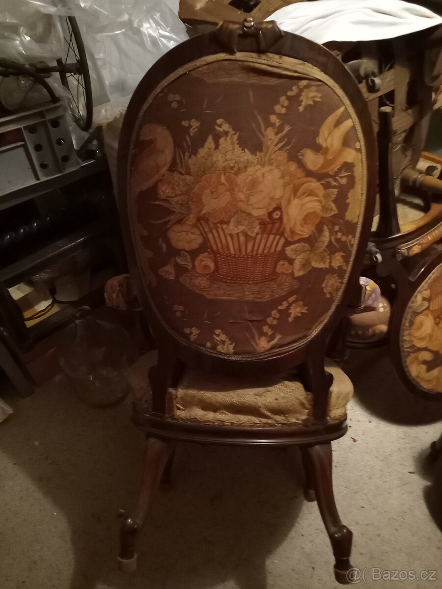 Starožitná křesla - židle - 5