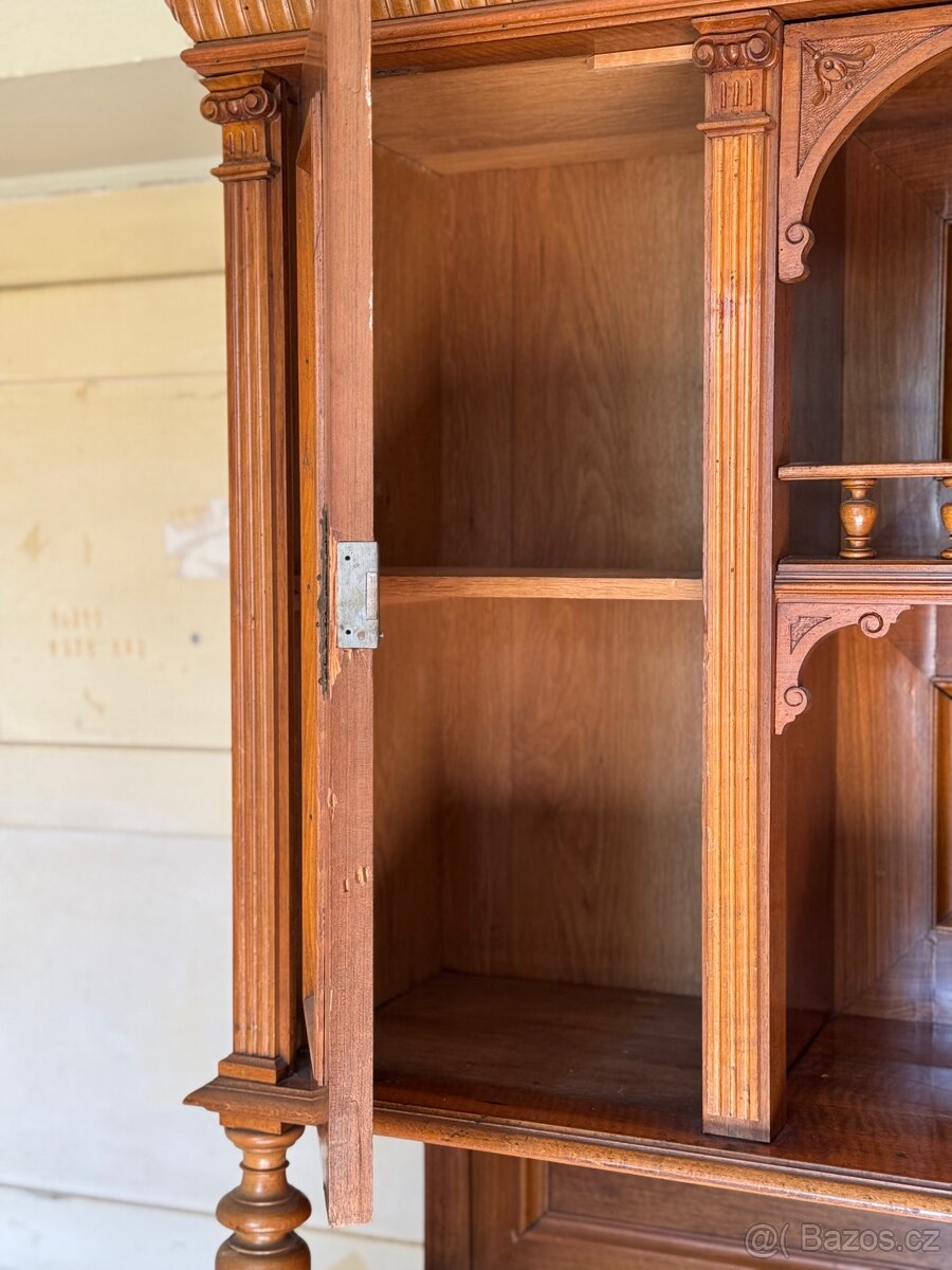 Neorenezační sekretář skříň - 5