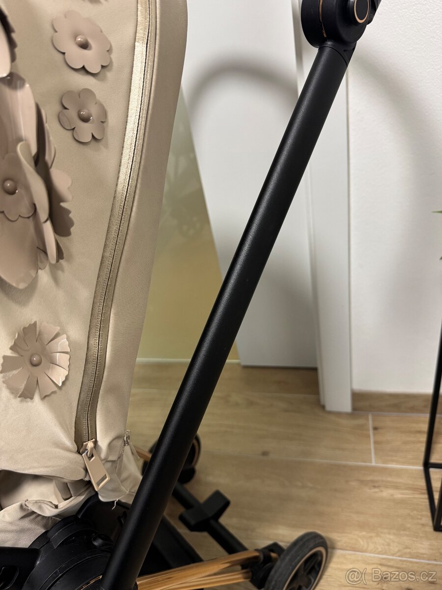 Cybex Mios Beige Flowers Platinum - 5