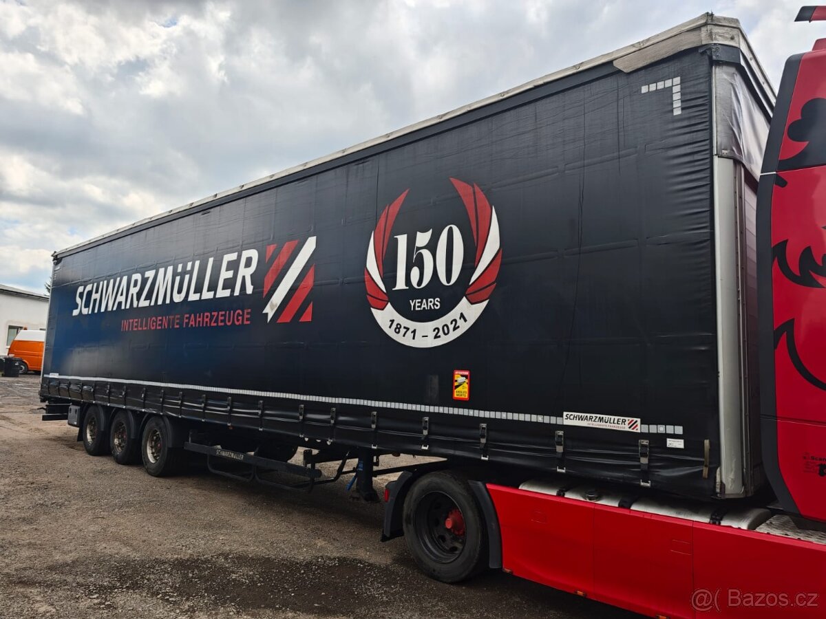 PLACHTOVÝ NÁVĚS SCHWARZMULLER SPA 3/E LOWDECK - 5