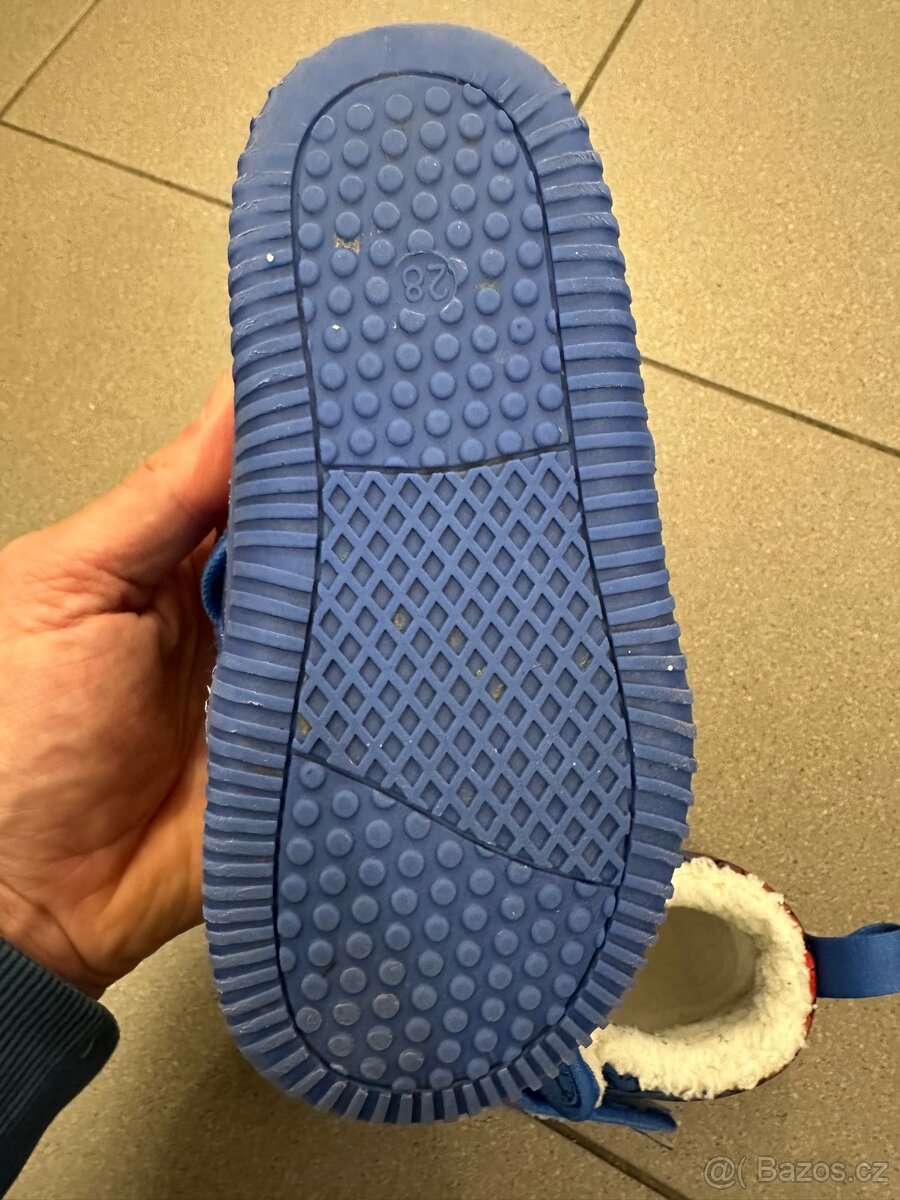 Zimní boty Barefoot Spiderman vel.28 - 5