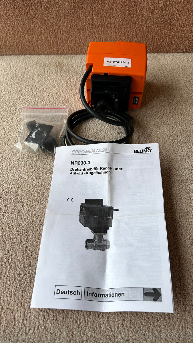 BELIMO - servopohon R 218 / BR 230-3 - 5