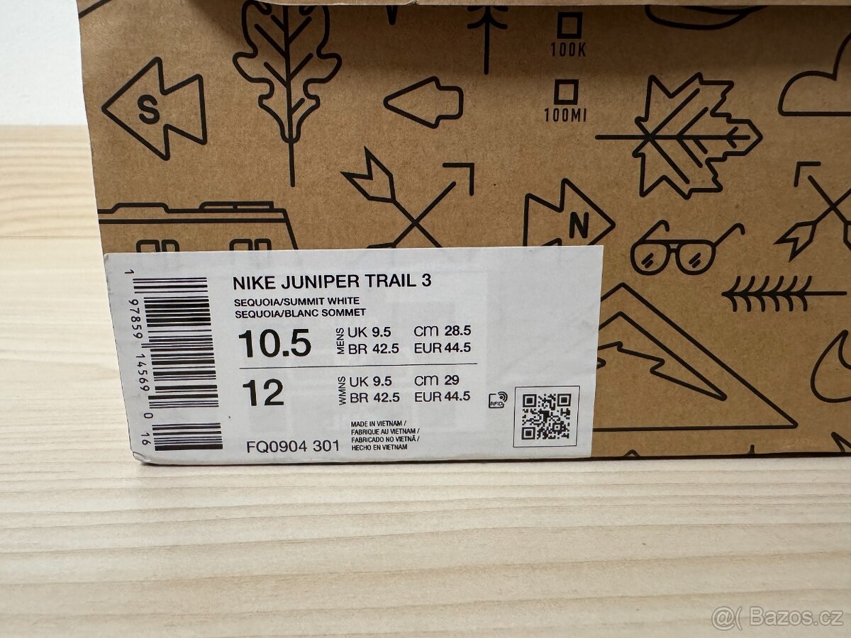 Nike Juniper Trail 3 Sequoia vel.44,5/28,5cm - 5