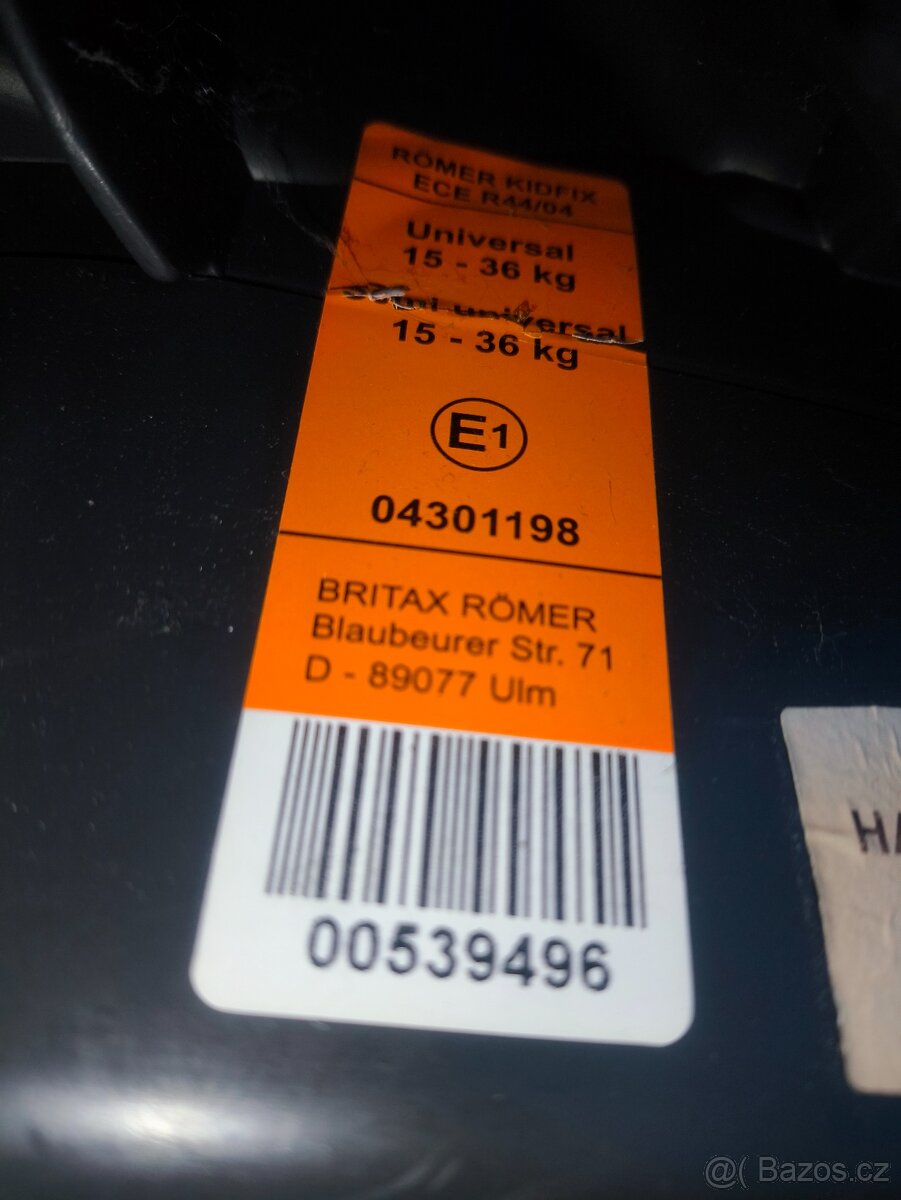 Britax Römer 15-36kg... - 5