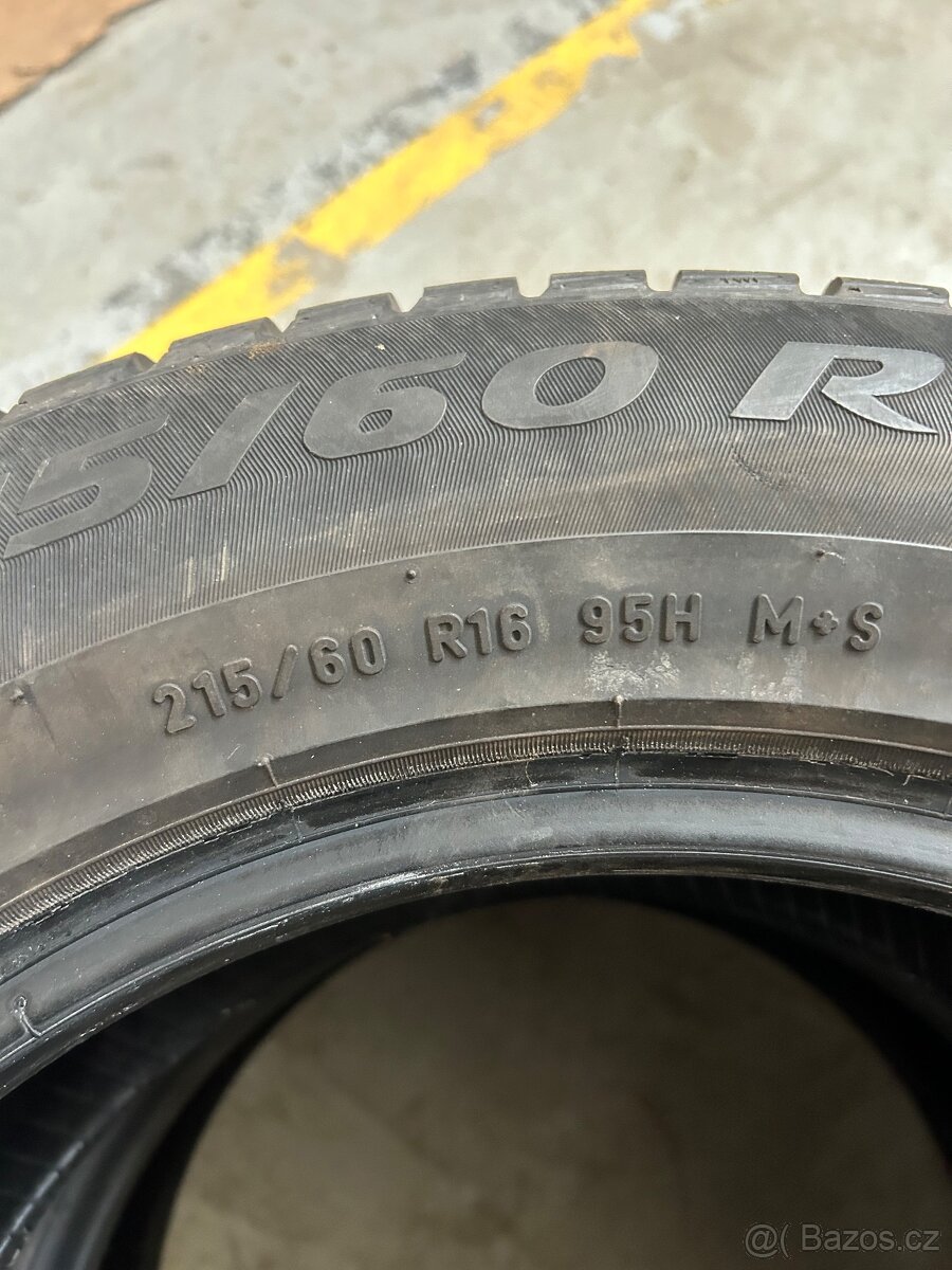 Zimní pneu Pirelli 215/60 r16 - 5