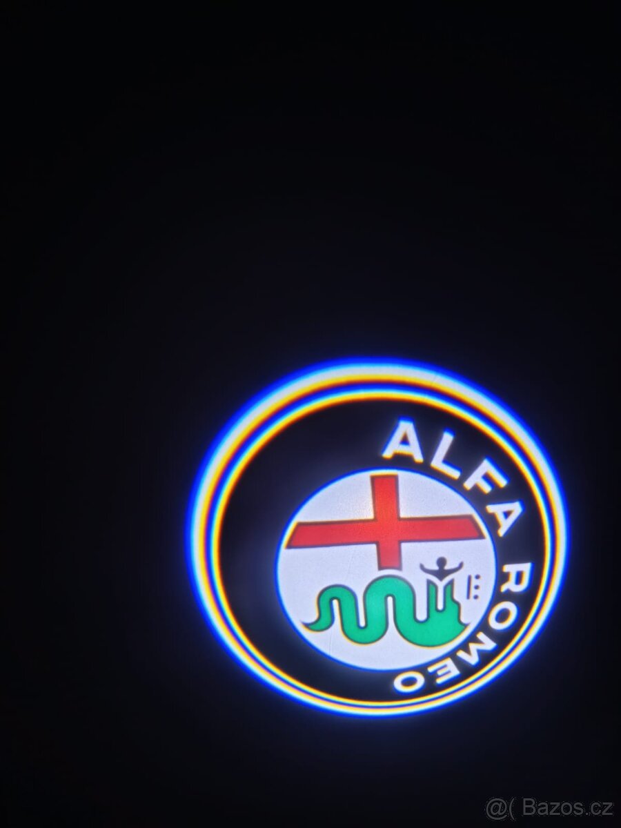 LED PROJEKTOR LOGO ALFA ROMEO - 5