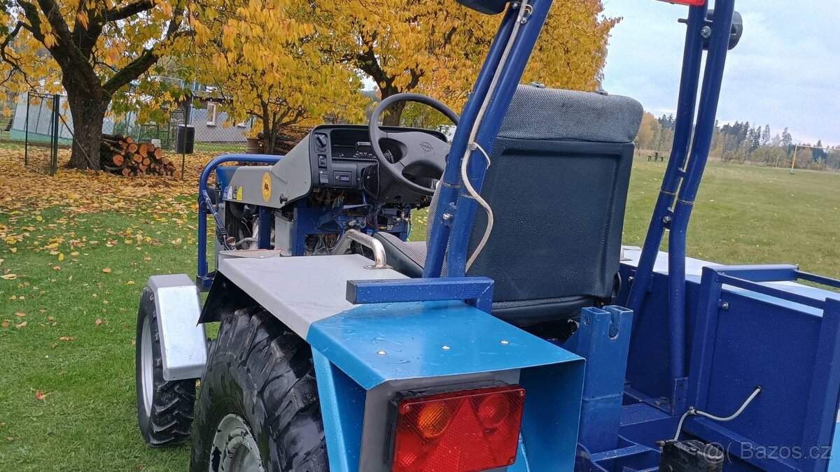 Traktor domácí výroby. - 5