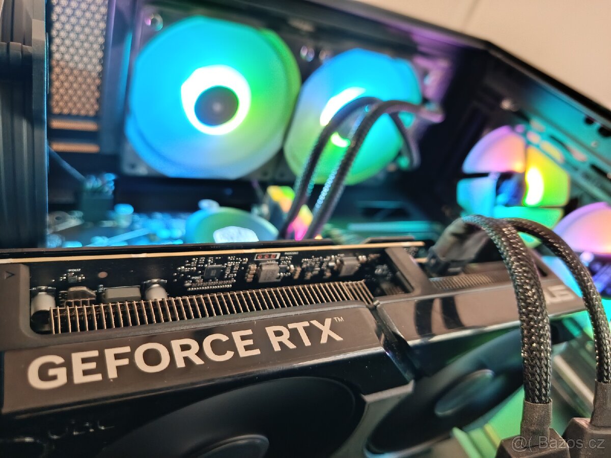 Herní PC: RTX 5070, R5 7600x, 32Gb DDR5, ZÁRUKA - 5