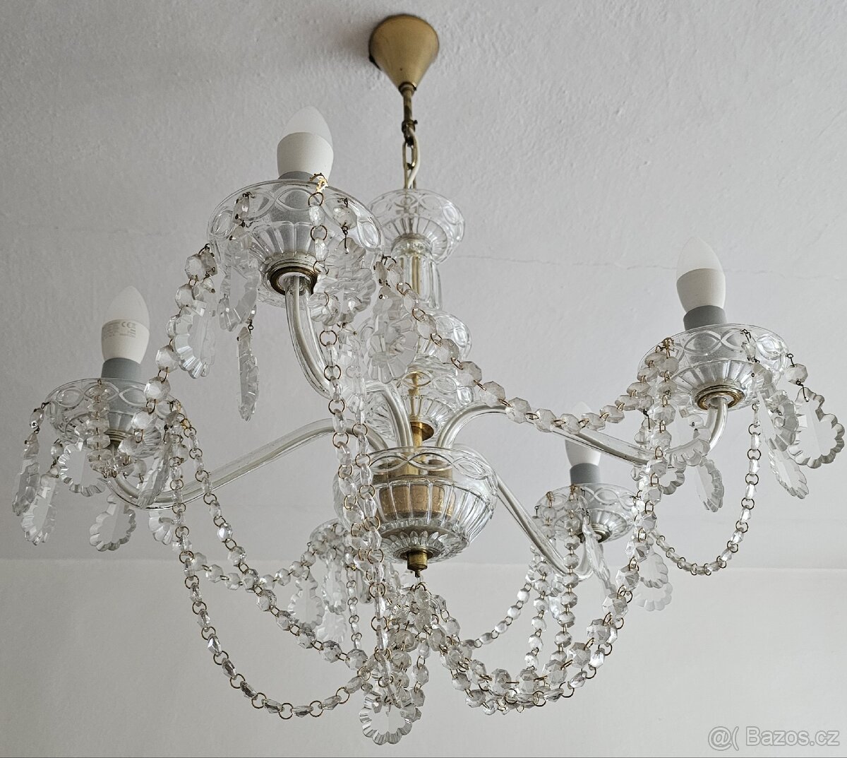 Prodám křišťálový lustr - 5