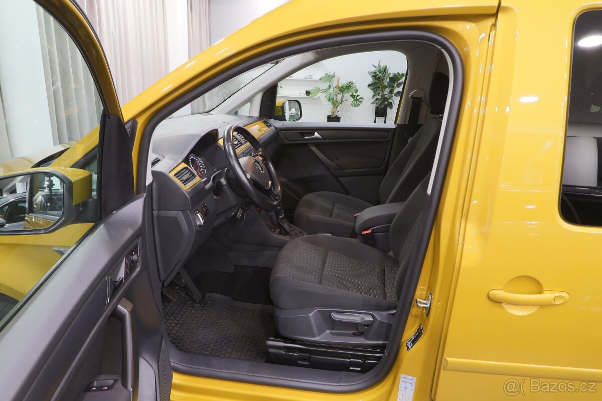 VW Caddy 2.0TDI 75kW Comfortline Tažné - záruka Autodraft - 5