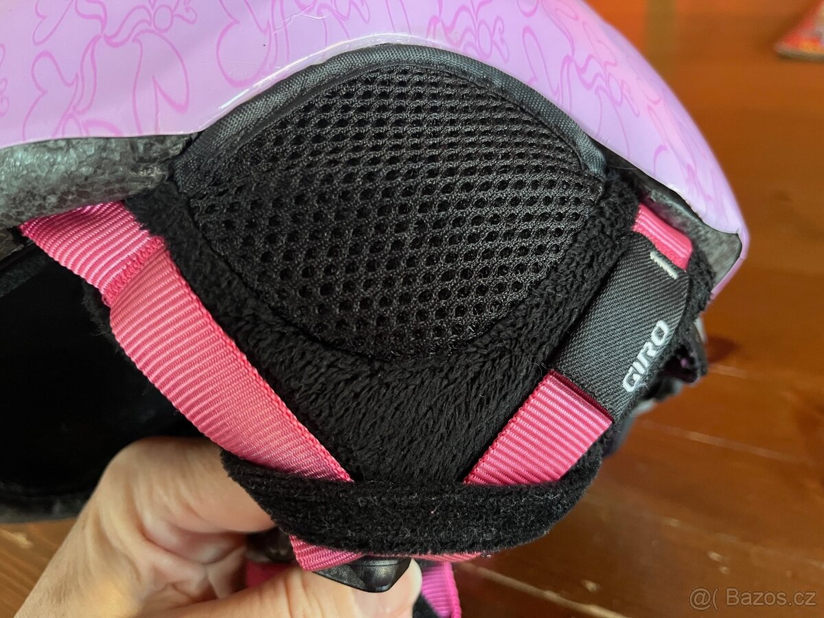 Dívčí lyžařská helma Giro Slingshot hearts, vel. XS/S - 5