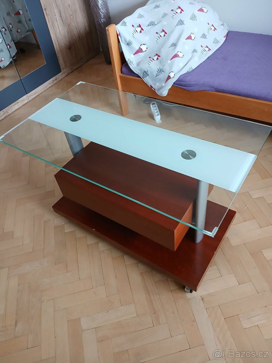 Konferenční stolek, retro - 5