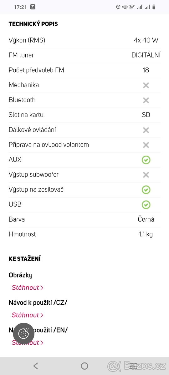 Autoradio sencor - 5