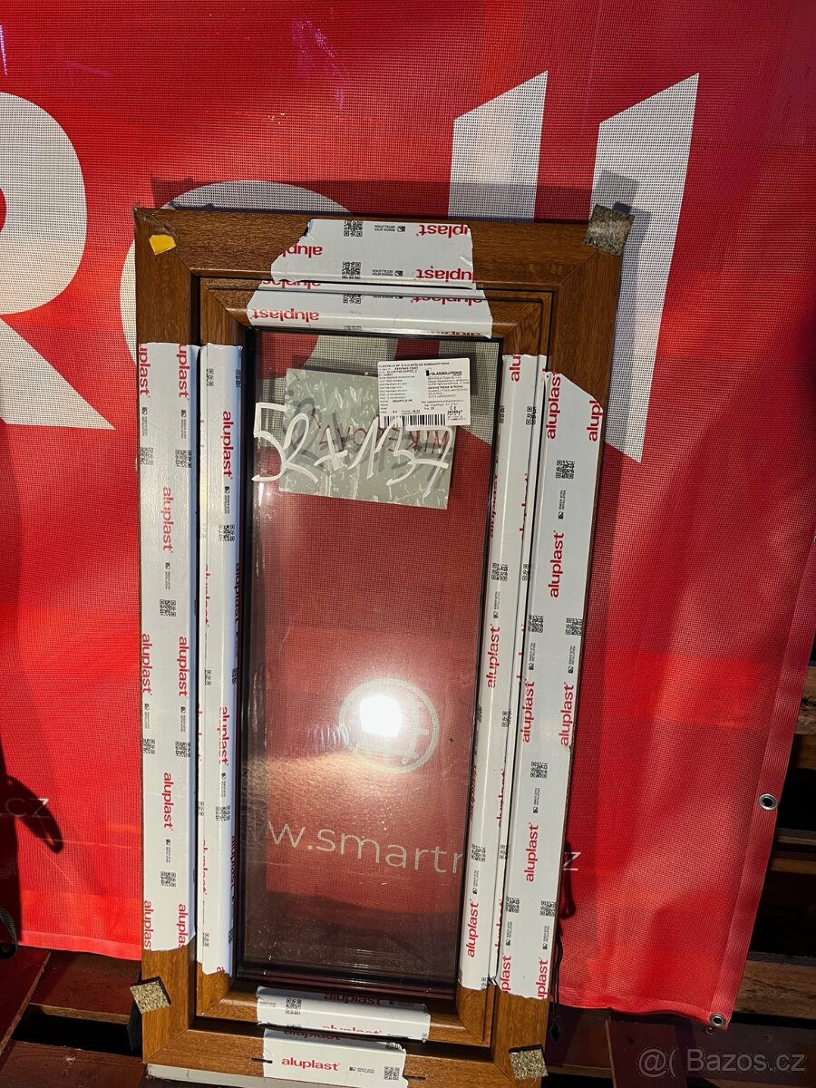 Okno plastová PVC , profil 70 mm/ 3 sklo , nepoužitá okna - 5