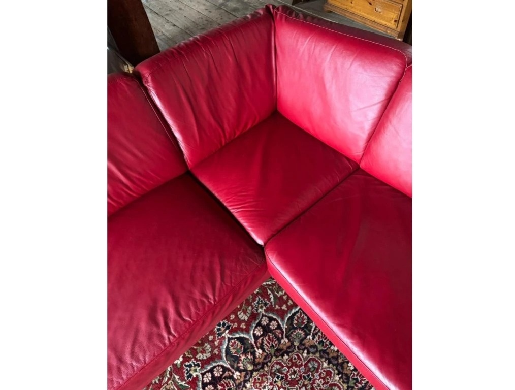 Kožená sedací souprava ve tvaru U, 3145 - 5