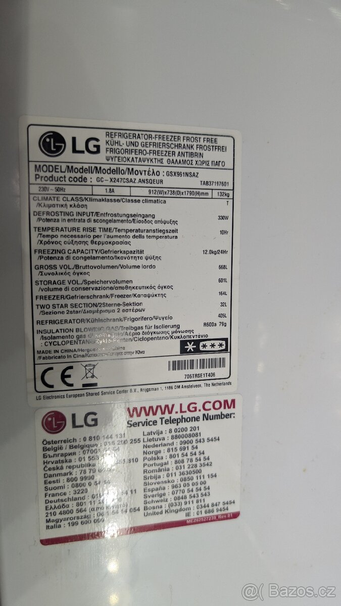 Americká Lednice LG GSX961NSAZ - 5