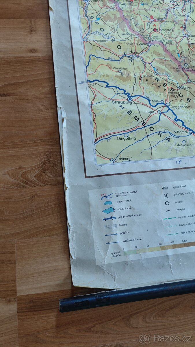 Mapa České socialistické republiky - 5