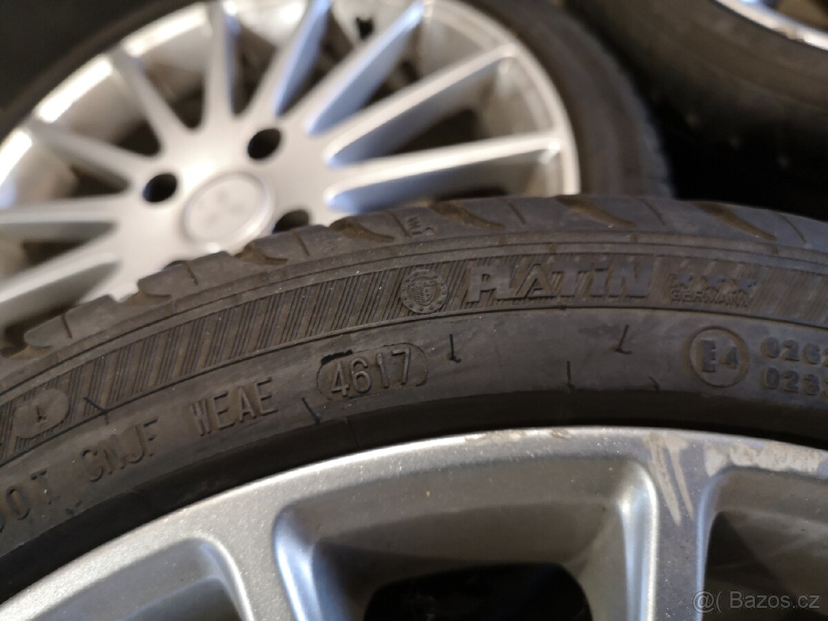 Mitsubishi Colt, Lancer alu + letní 205/40/17. - 5