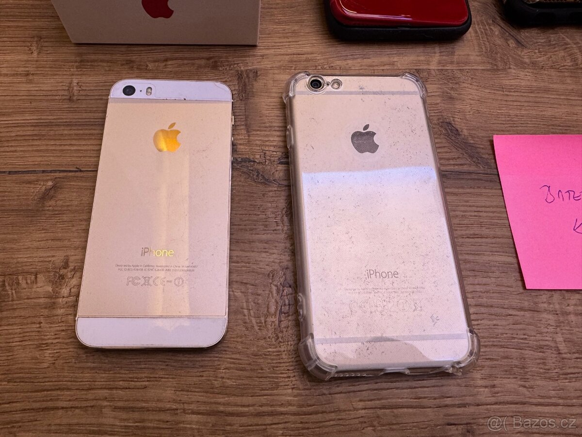 Mobilní telefon Apple Iphone 5S 32GB, 6, 6S, 8 Plus 64GB - 5