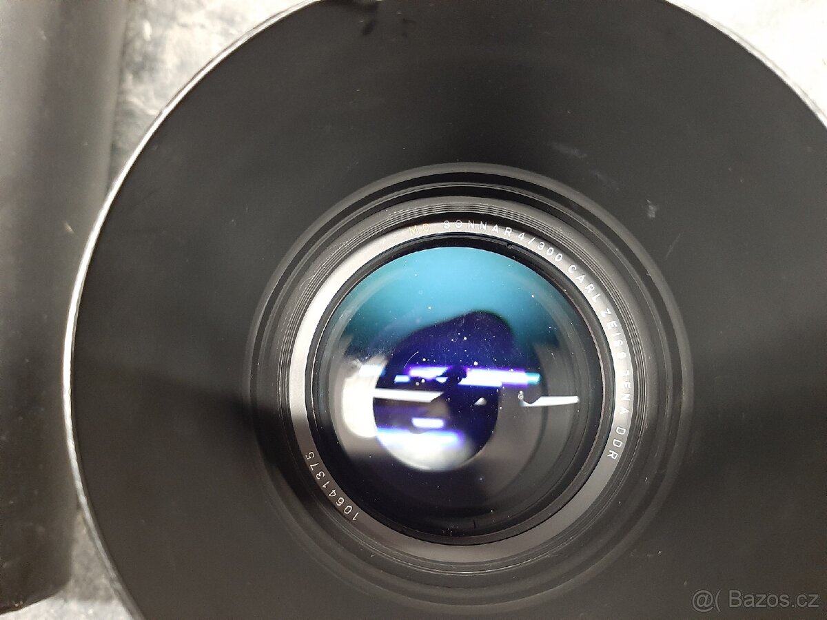 Objektiv Sonnar 4/300 Carl Zeiss Jena DDR - 5