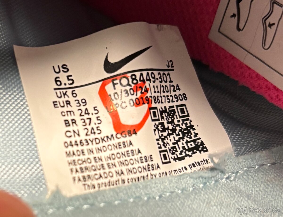 Nové turfy Nike Mercurial Vapor 16 vel. 39 - 5