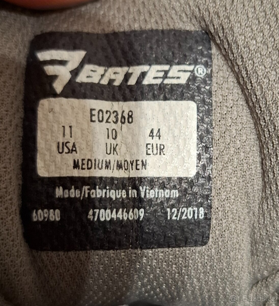 Prodám Taktické boty Bates velikost 44 - 5