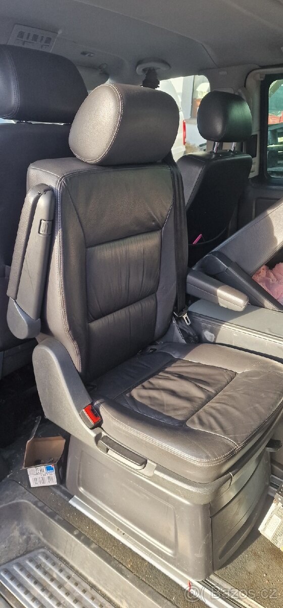 Vw T5 multivan sedadla kůže - 5