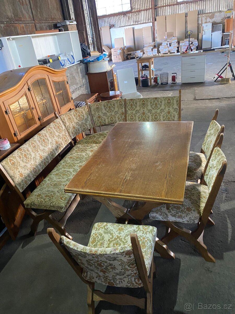 Stůl, židle a lavice - 5