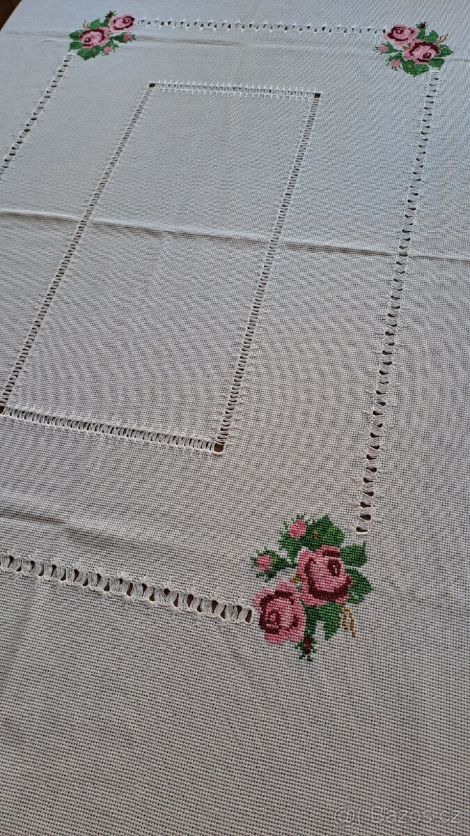 Retro ubrusy, lněné ubrousky, vánoční utěrky... - 5