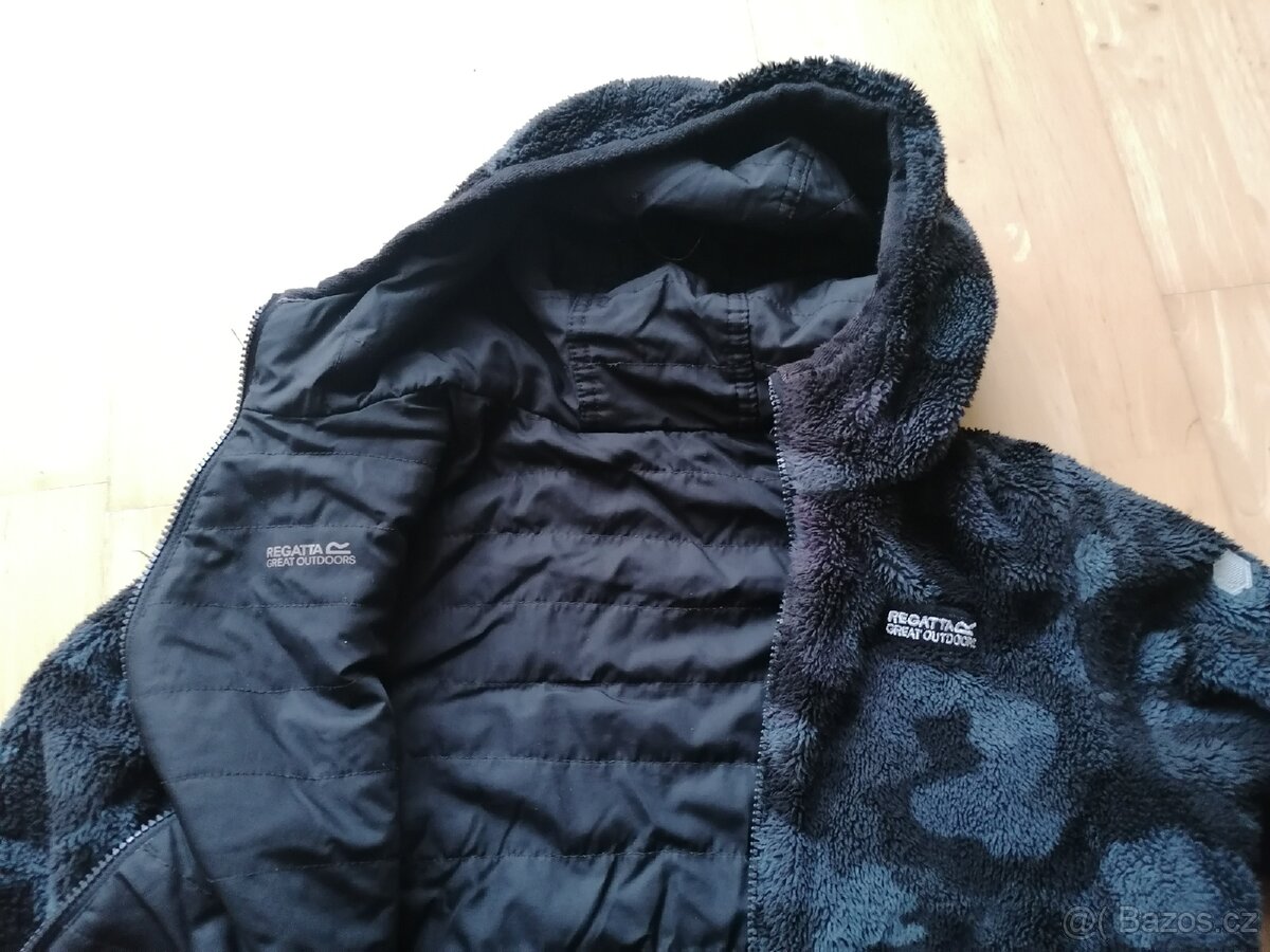 Dětská zimní oboustranná bunda vel. 158-164 - 5