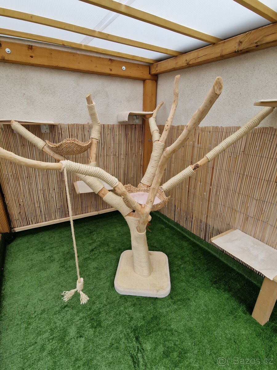 Kočičí stromy, kočičí voliéry a předokenní kočičí voliéry - 5