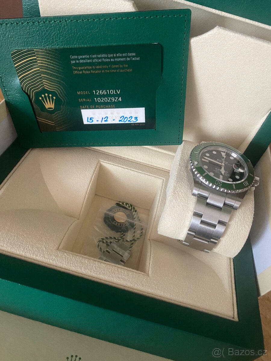 Hodinky Rolex Submariner Starbucks - 5