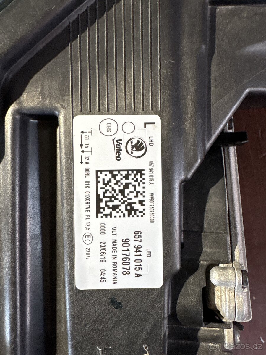 Levé světlo Škoda Scala - 5