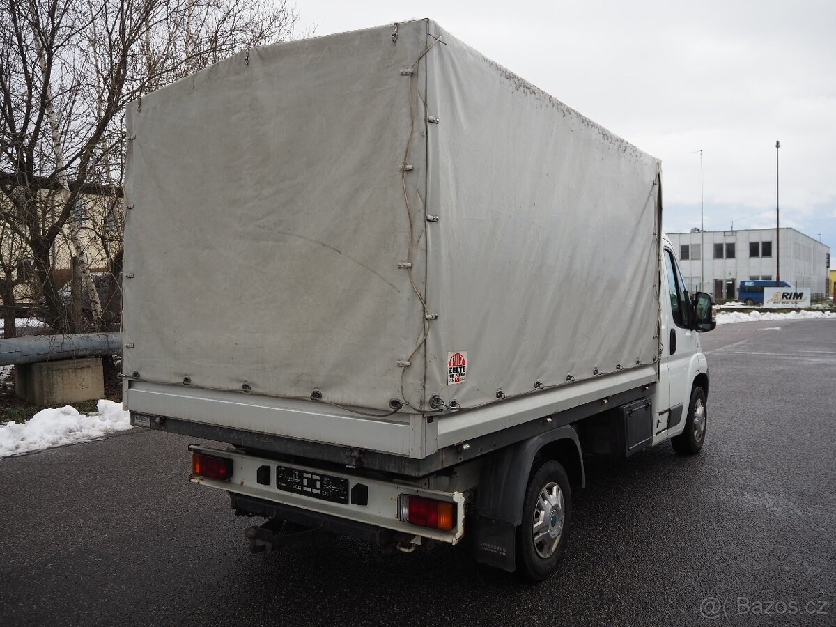 Fiat Ducato 2.3 JTD valník + plachta - 5