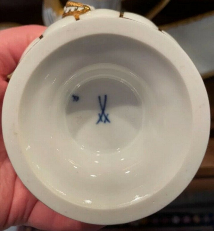 Kávový servis Meissen X tvar, 1. volba - 5