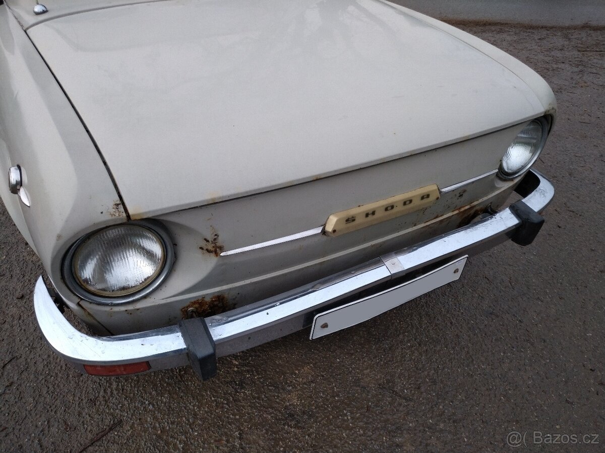 Škoda 110 L prvomodel, rok 1970 - 5