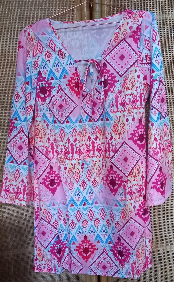 Dámská tunika - dámské plážové šaty vel.L - ZCELA NOVÉ - 5