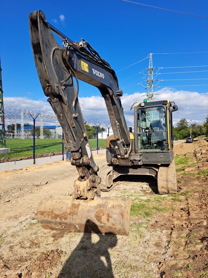Pásové rypadlo Volvo ECR88D - 5