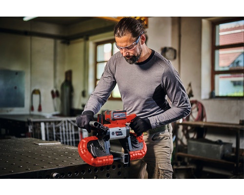 Aku pásová pila TE-MB 18/127 Li + 4,0 Ah baterie + nabíječka - 5