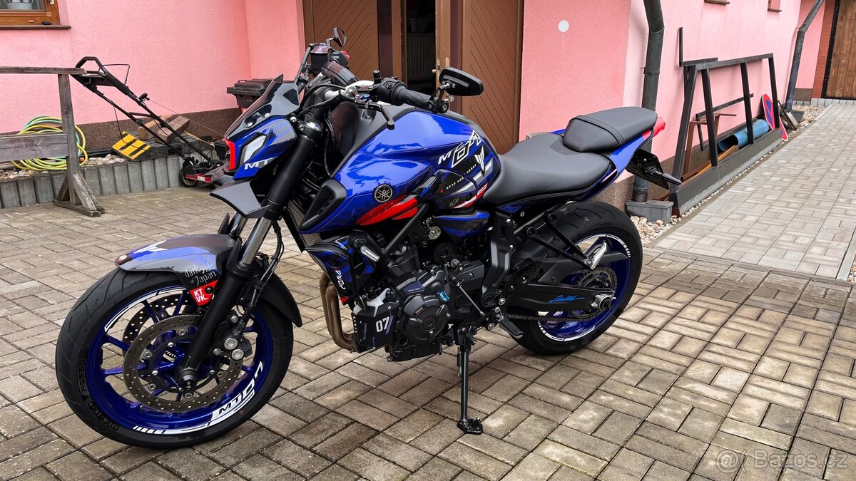 Yamaha MT-07 2022 - quickshifter - 5