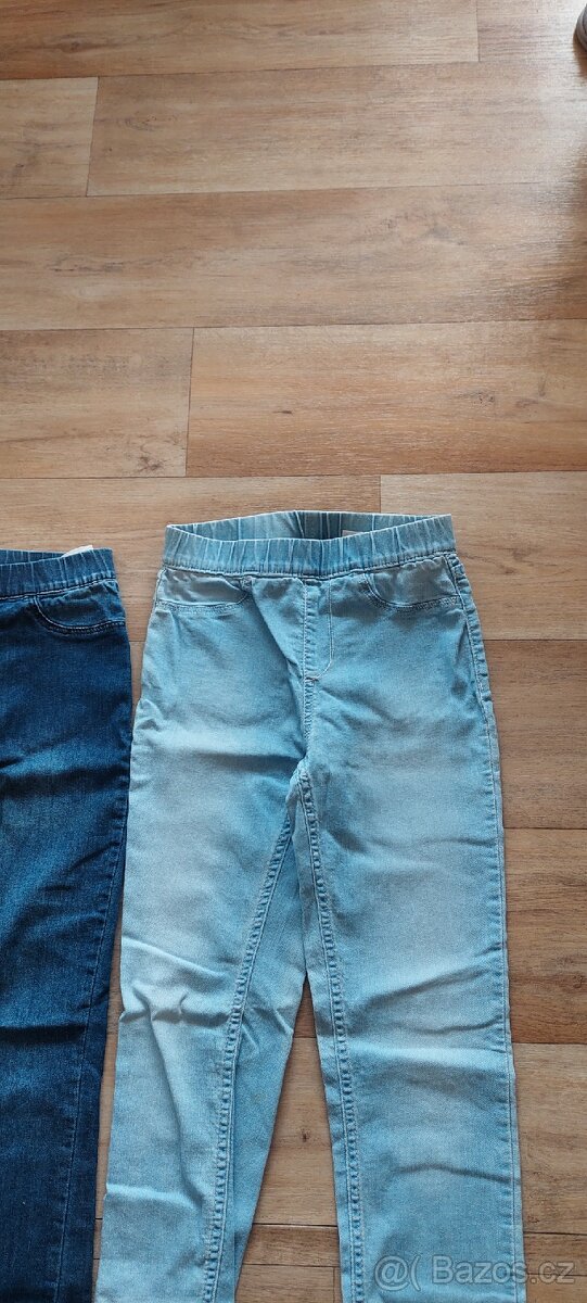 Dívčí kalhoty - 1, velikost: 140 - 5