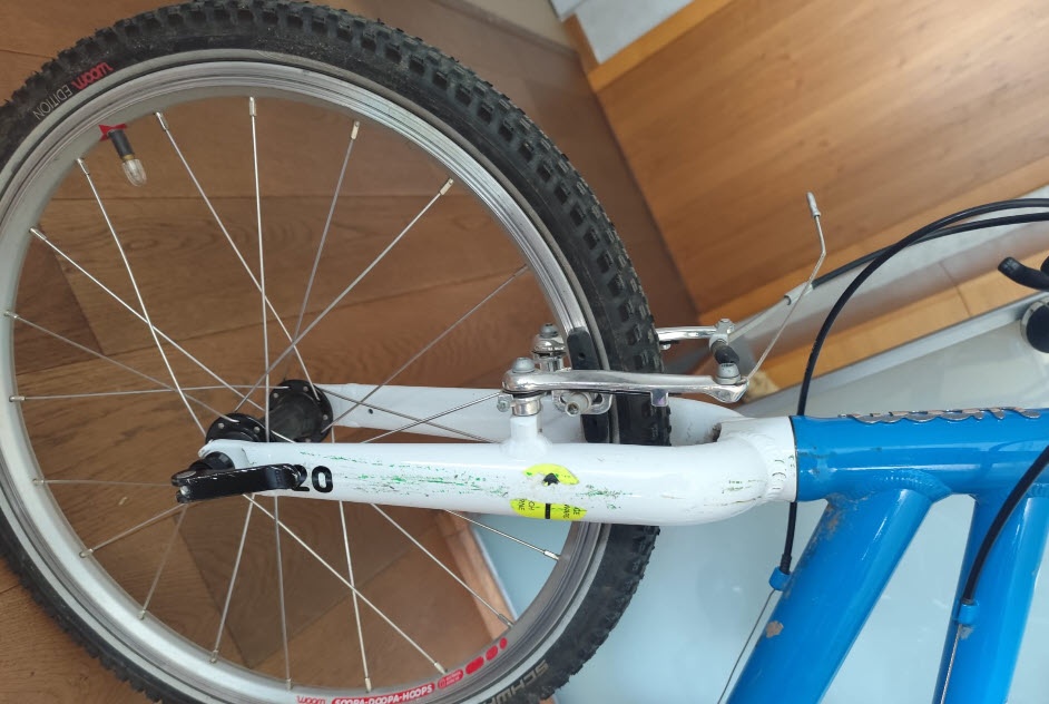 WOOM 4 20" 2024 modrá, 2 roky stará - 5