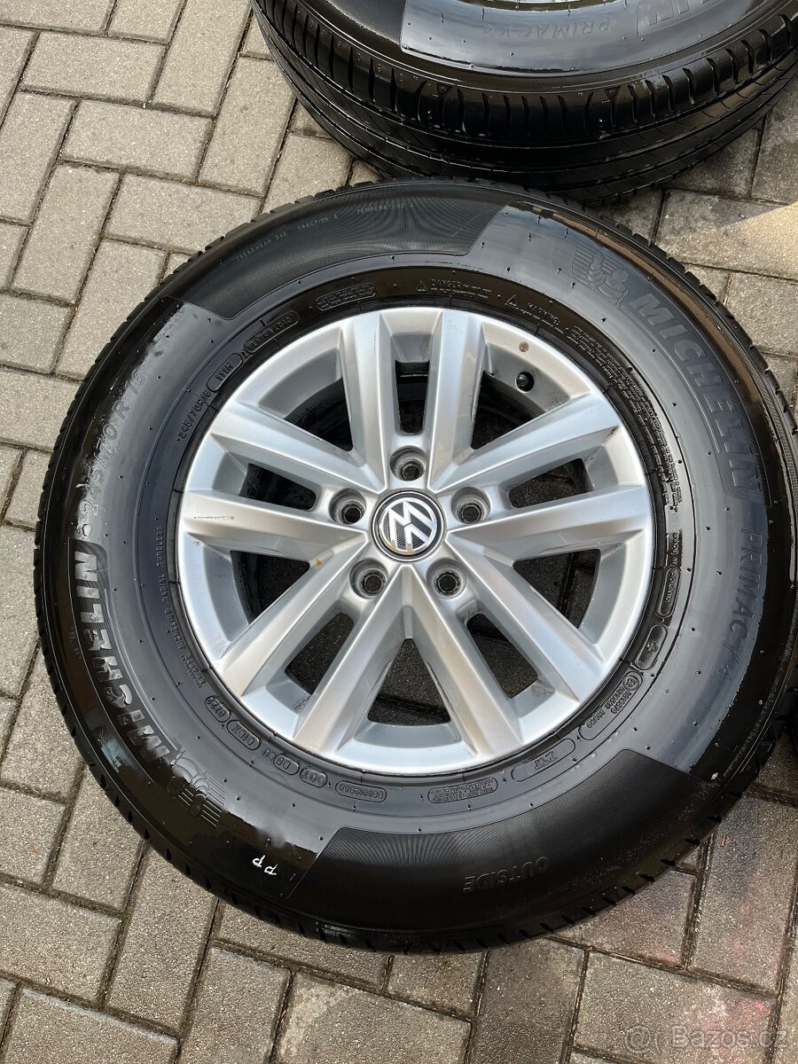 Originální alu Volkswagen Amarok Clayton 16“ 5x120 6.5J ET51