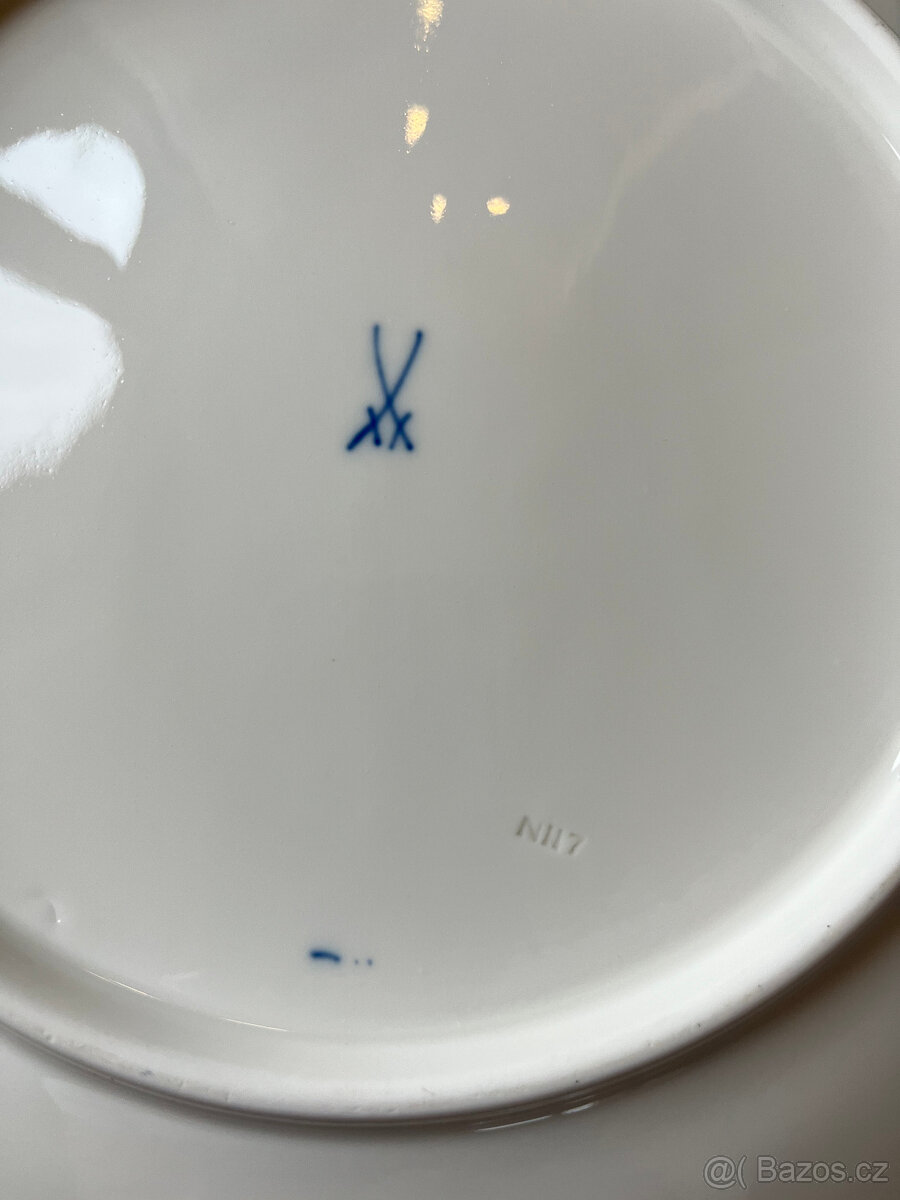 Míšeň Meissen Agitační socialistický talíř 26 cm - 5