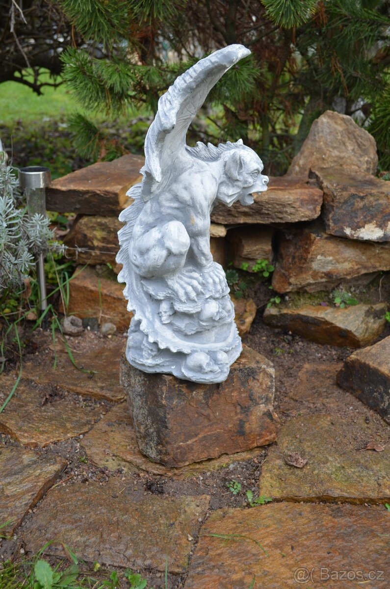 Zahradní dekorace- Chrlič - 5