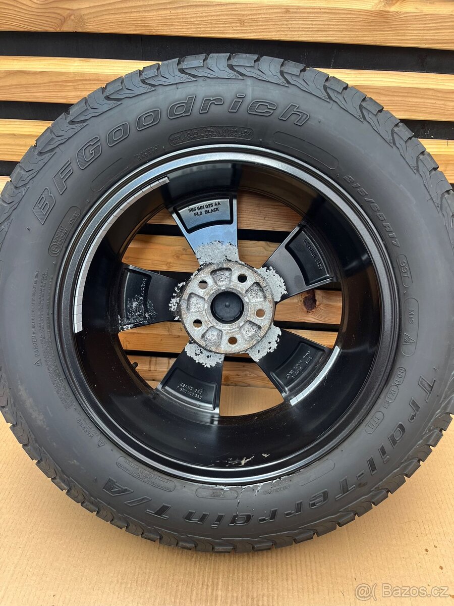 Alu originální kola Škoda Nanuq pneu BFGoodrich 5x112 ❄️ - 5
