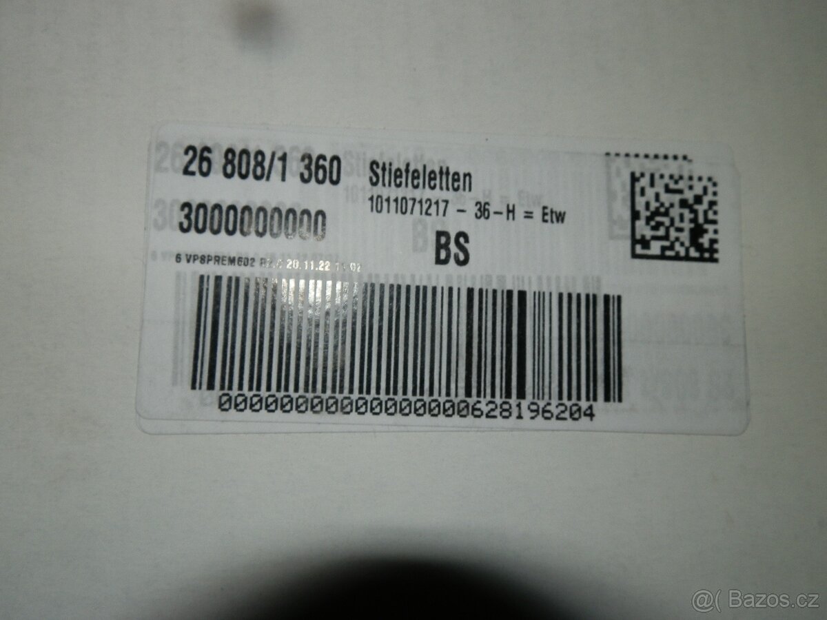 Nové dámské kožené boty vel.36 - červené - 5