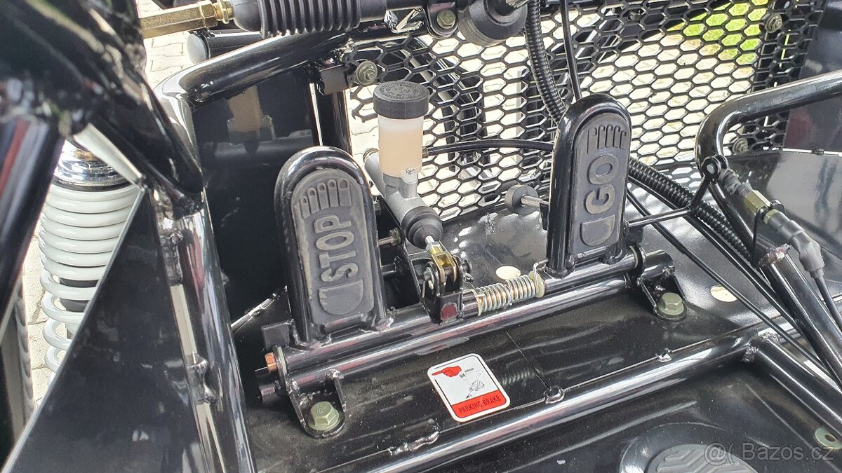 Dětská Buggy Cheetah4Kids 2, 208ccm, věk jezdce 10+ červená - 5