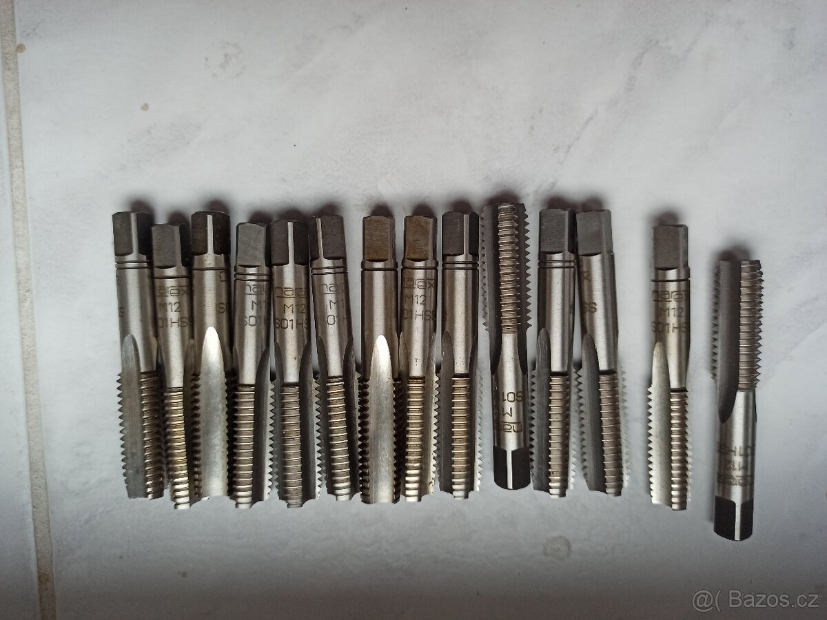 Prodám nové sadové závitníky M12 - 5