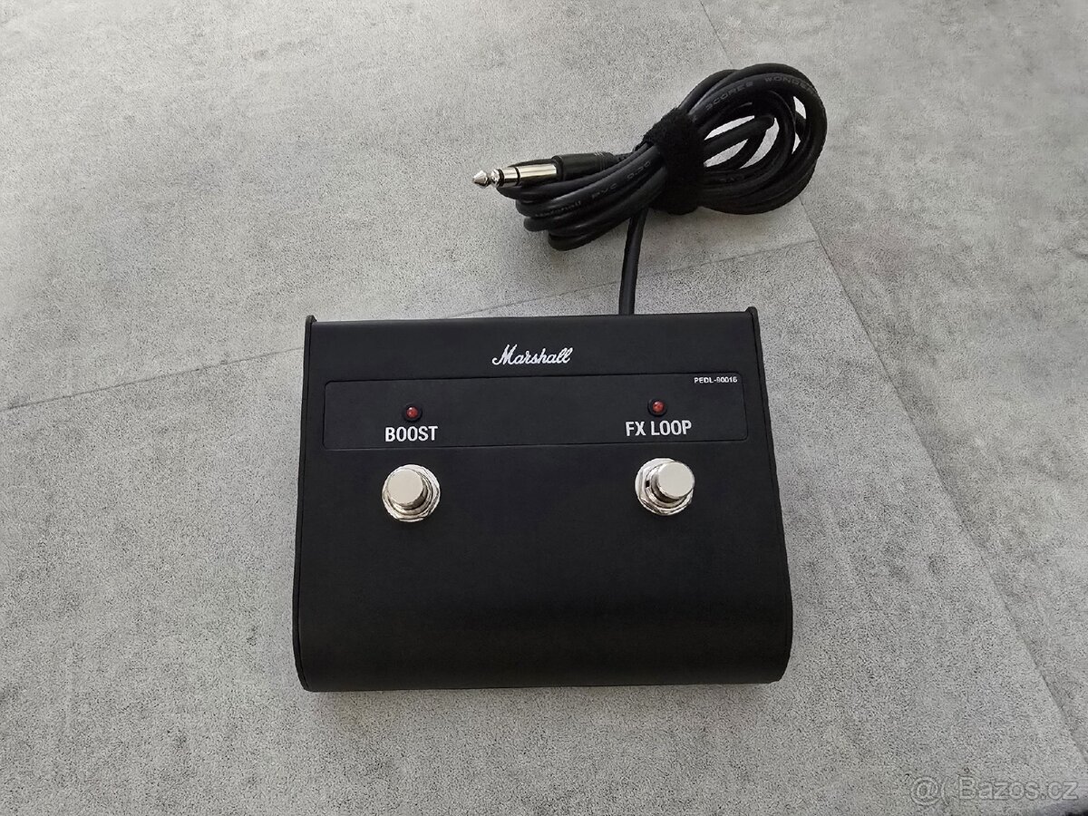 Kytarový lampovy set Hlava a Box Marshall - 5